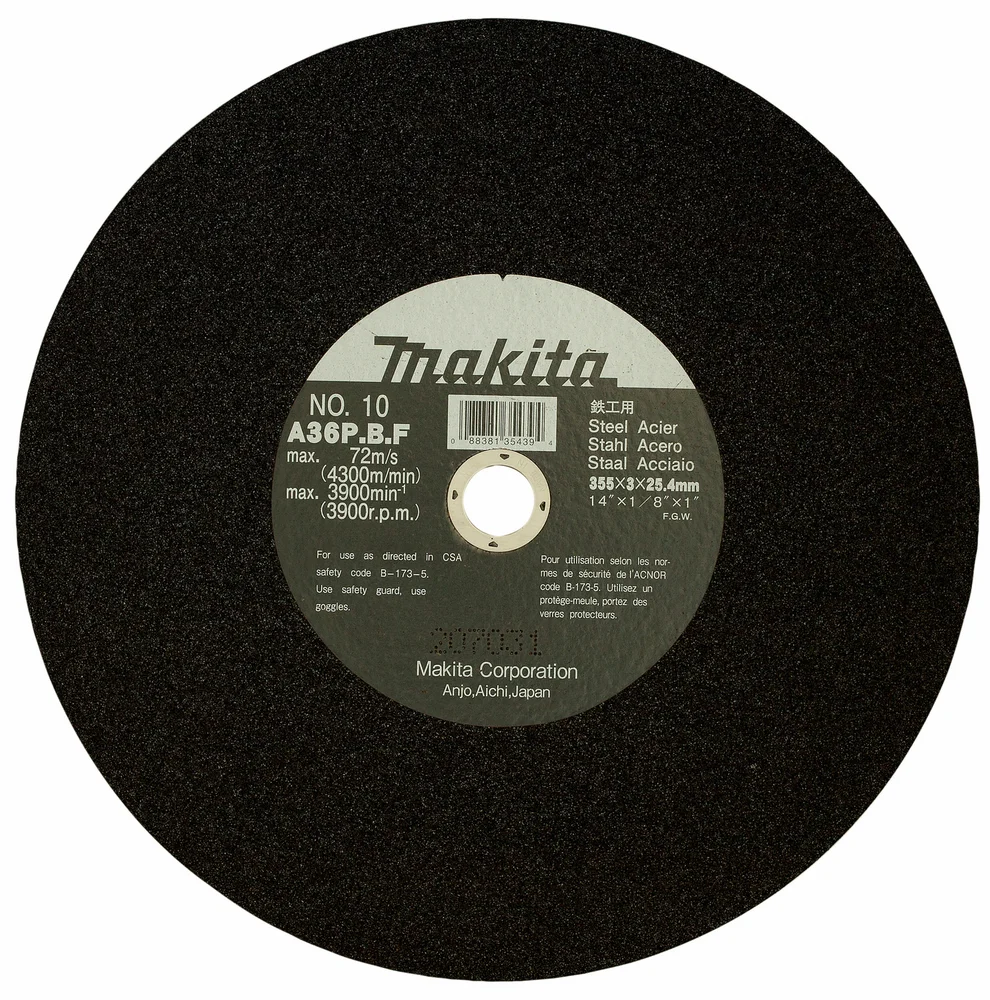 KAPPESKIVE 125X2,5MM A30S v:2173030