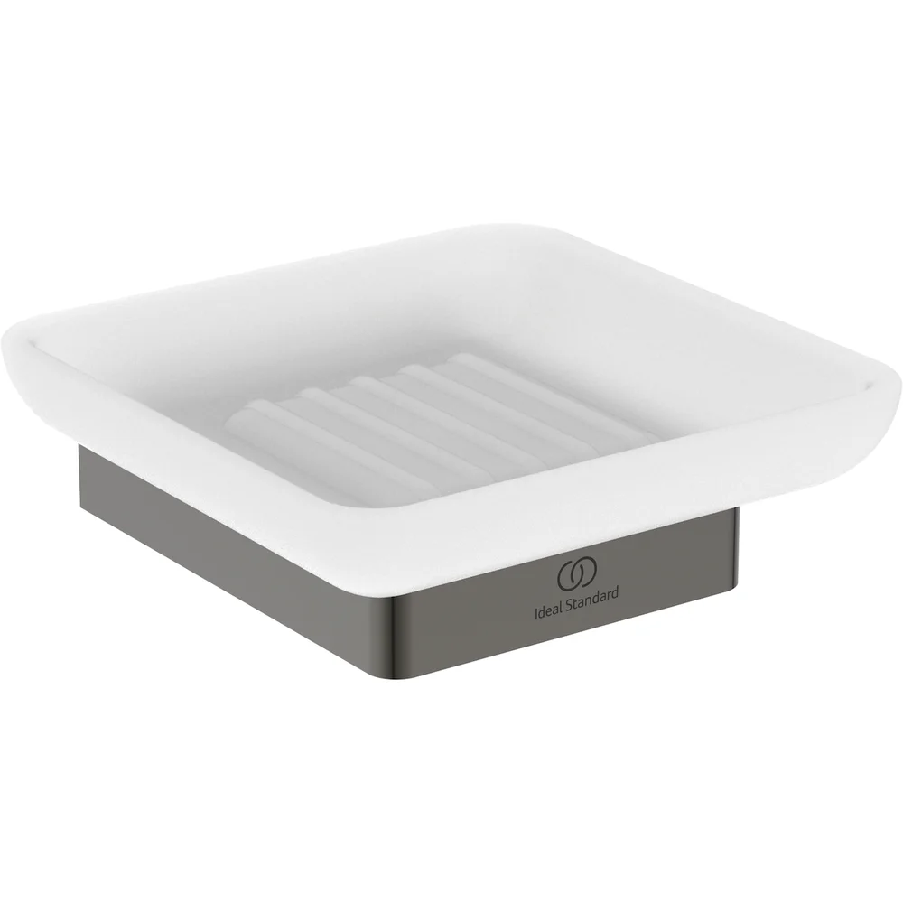 IDEAL STANDARD CONCA SÅPESKÅL FROSTET/MAGNETIC GREY v:7872410 IDEAL STANDARD CONCA SÅPESKÅL FROSTET/MAGNETIC GREY v:7872410