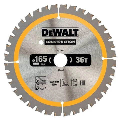 DT1950-QZ Dewalt Sirkelsagklinge 3089688