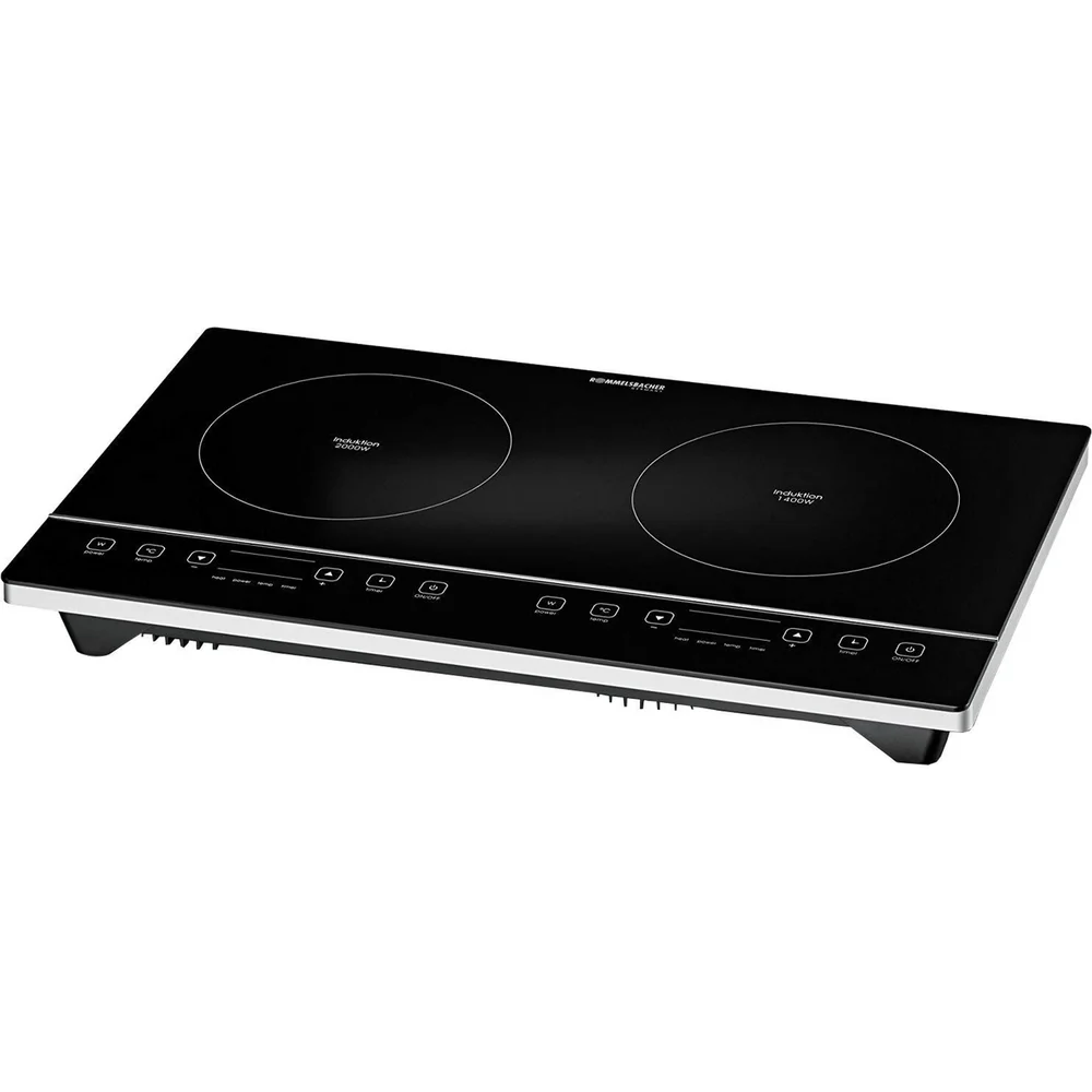 ROMMELSBACHER INDUKSJ.KOKEPLATE DOBBEL ROMMELSB. 3400 WATT v:9211309