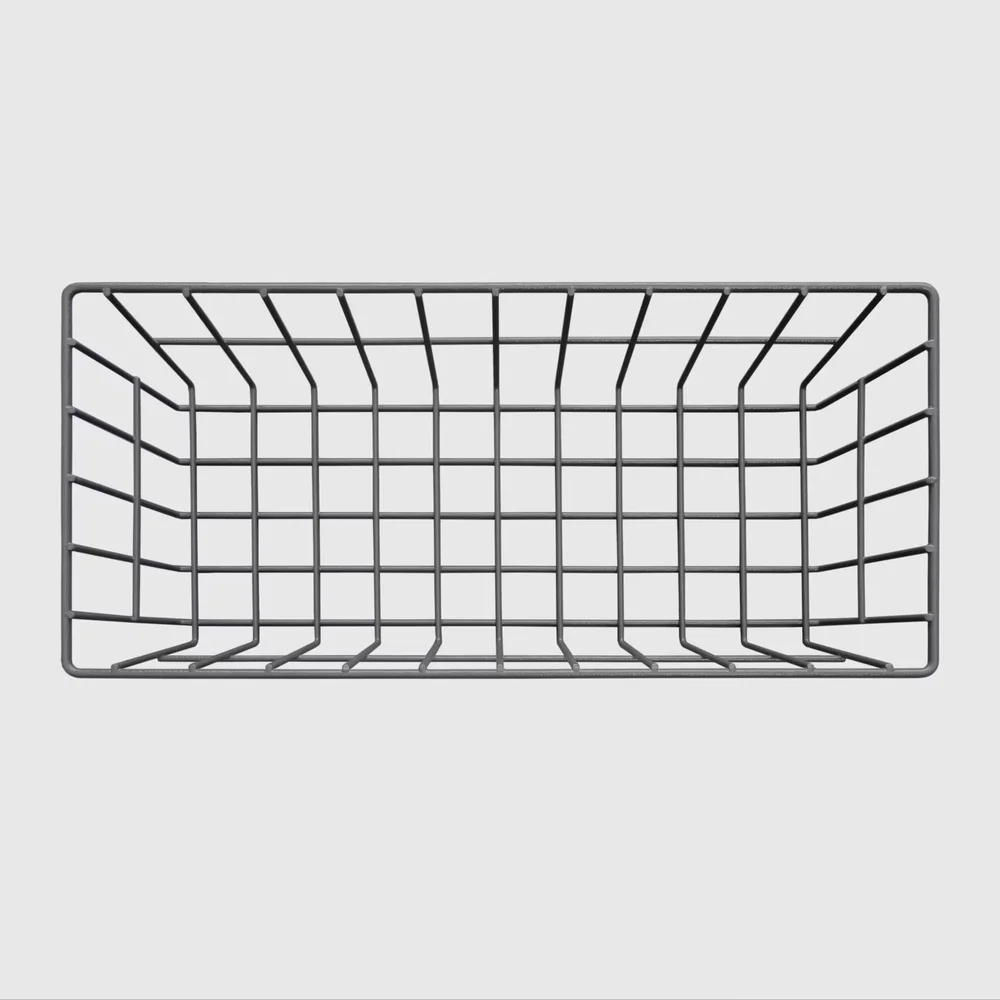 Tellbe Trådkurv, grå, 800x170x100 mm v:4688399