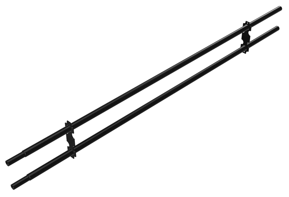 Gelender snøfanger 2-rørs 1,2 meter sort v:9219239 Gelender snøfanger 2-rørs 1,2 meter sort v:9219239