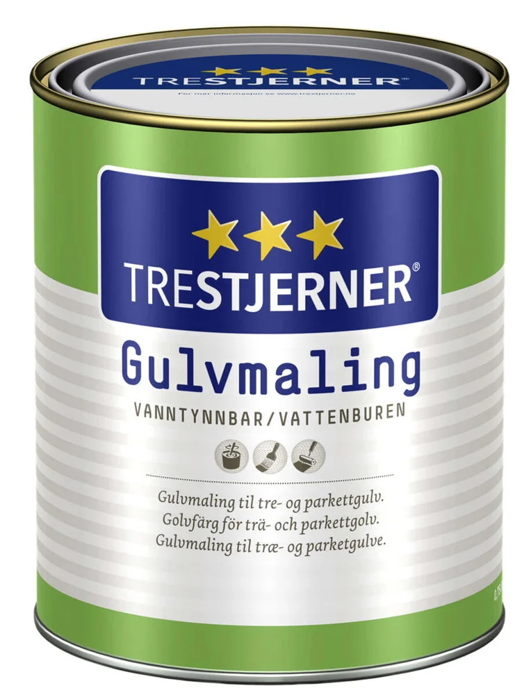TreStjerner 05/matt gulvmaling v:9717497