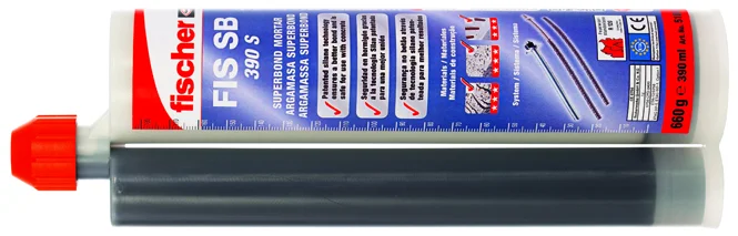 Forankringsmørtel fis sb 390 S superbond universalmørtel 2-komp v:8117510 Forankringsmørtel fis sb 390 S superbond universalmørtel 2-komp v:8117510