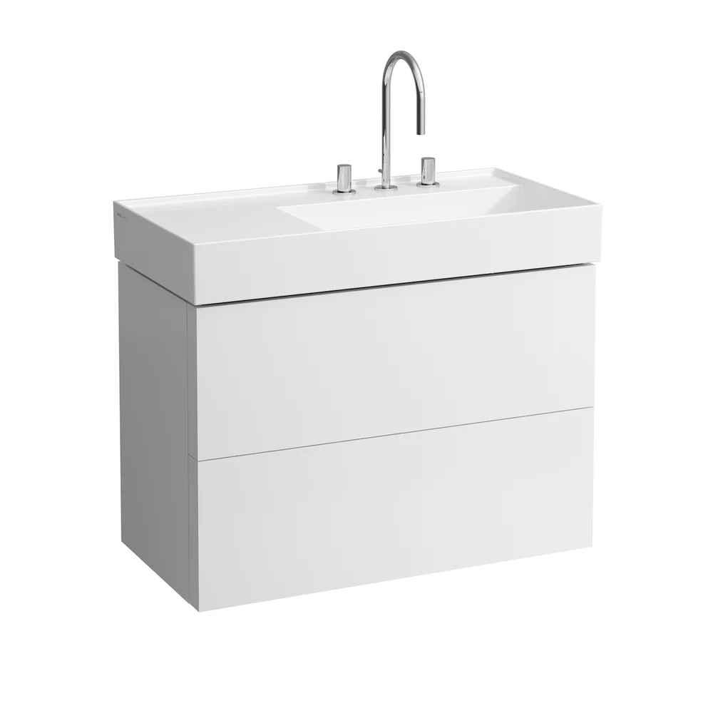 LAUFEN KARTELL SERVANTSKAP 90 CM F/VENSTRESTILT HYLLE HVIT MATT v:8491790 LAUFEN KARTELL SERVANTSKAP 90 CM F/VENSTRESTILT HYLLE HVIT MATT v:8491790