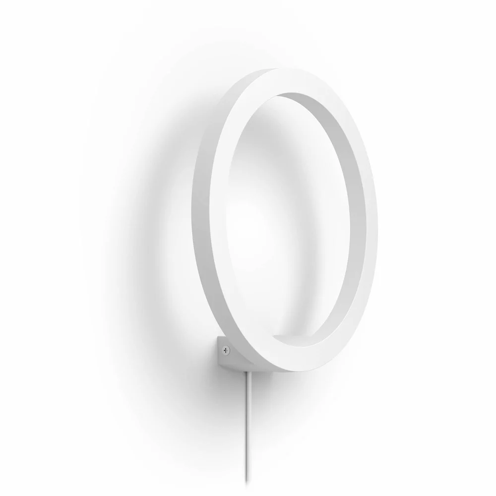 Philips Hue Vegglampe sana HUE, rund, 20W, hvit v:8808874