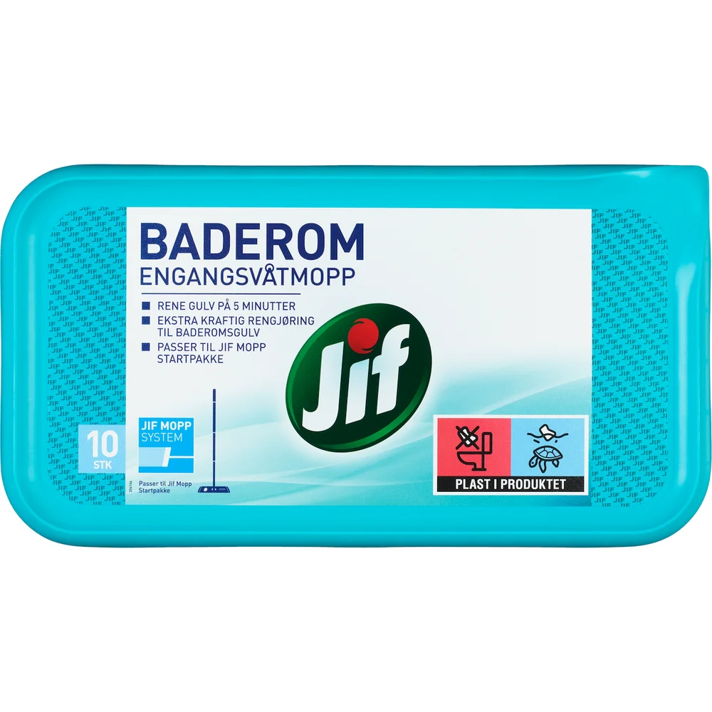 JIF ENGANGSVÅTMOPP BADEROM v:3145960