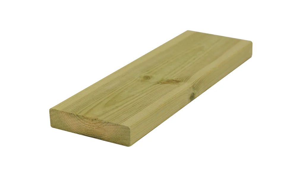 Terrassebord 28x120x3600 Furu Cu Impregnert v:3867260