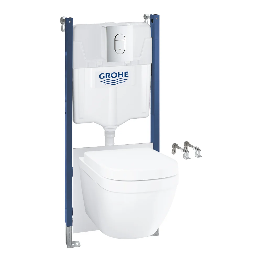 GROHE SOLIDO 5IN1 SET KOMPLETT INNBYGGINGSTOALETT/EURO v:3260230