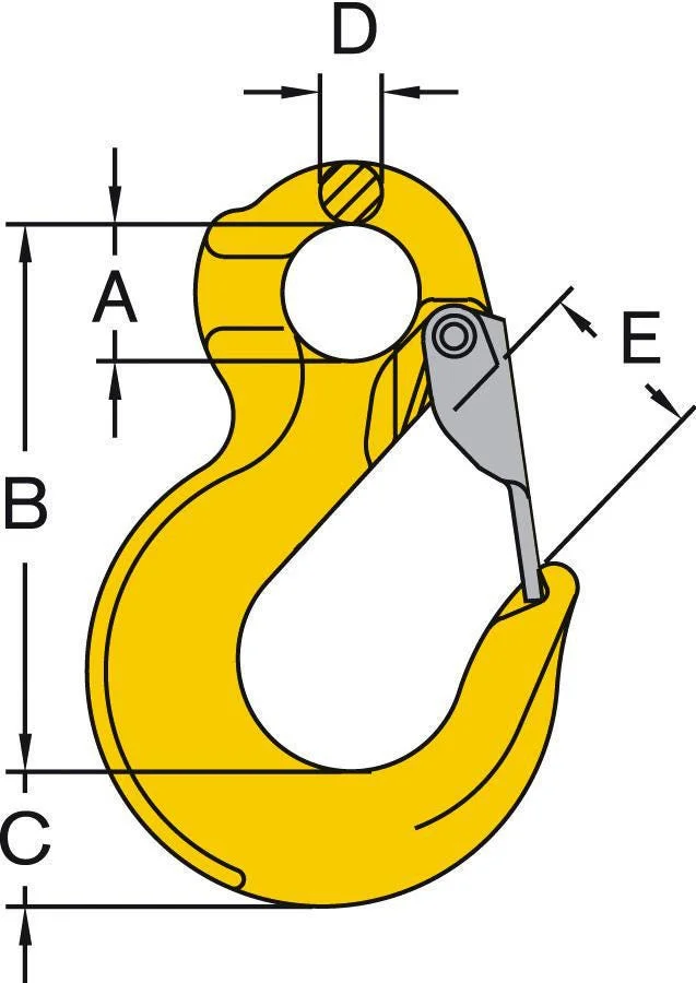 GIGANT LASTEKROK M/SPERRE KL.8 13MM v:2592684 GIGANT LASTEKROK M/SPERRE KL.8 13MM v:2592684