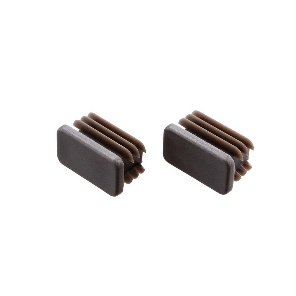 Elfa Garage+ graphite plugg til garderobestang 2-pk v:6950541 Elfa Garage+ graphite plugg til garderobestang 2-pk v:6950541