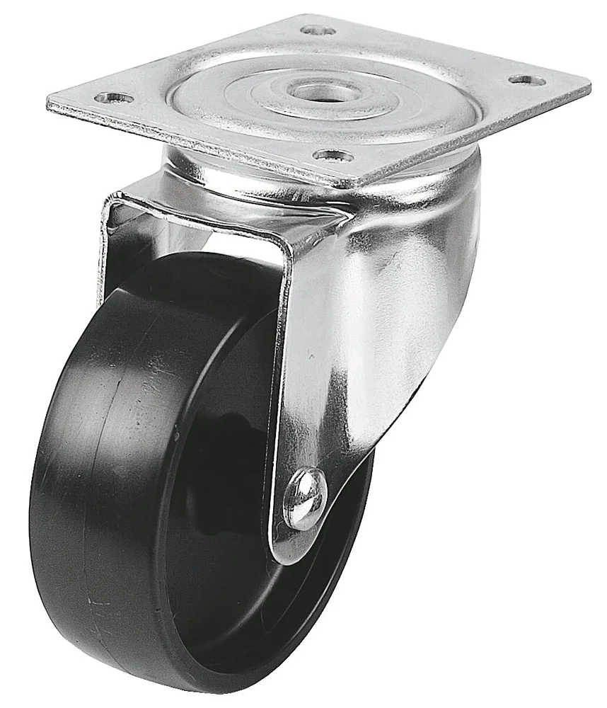 Swede-Wheel Industrihjul med plate, Ø100 mm. v:3304503 Swede-Wheel Industrihjul med plate, Ø100 mm. v:3304503