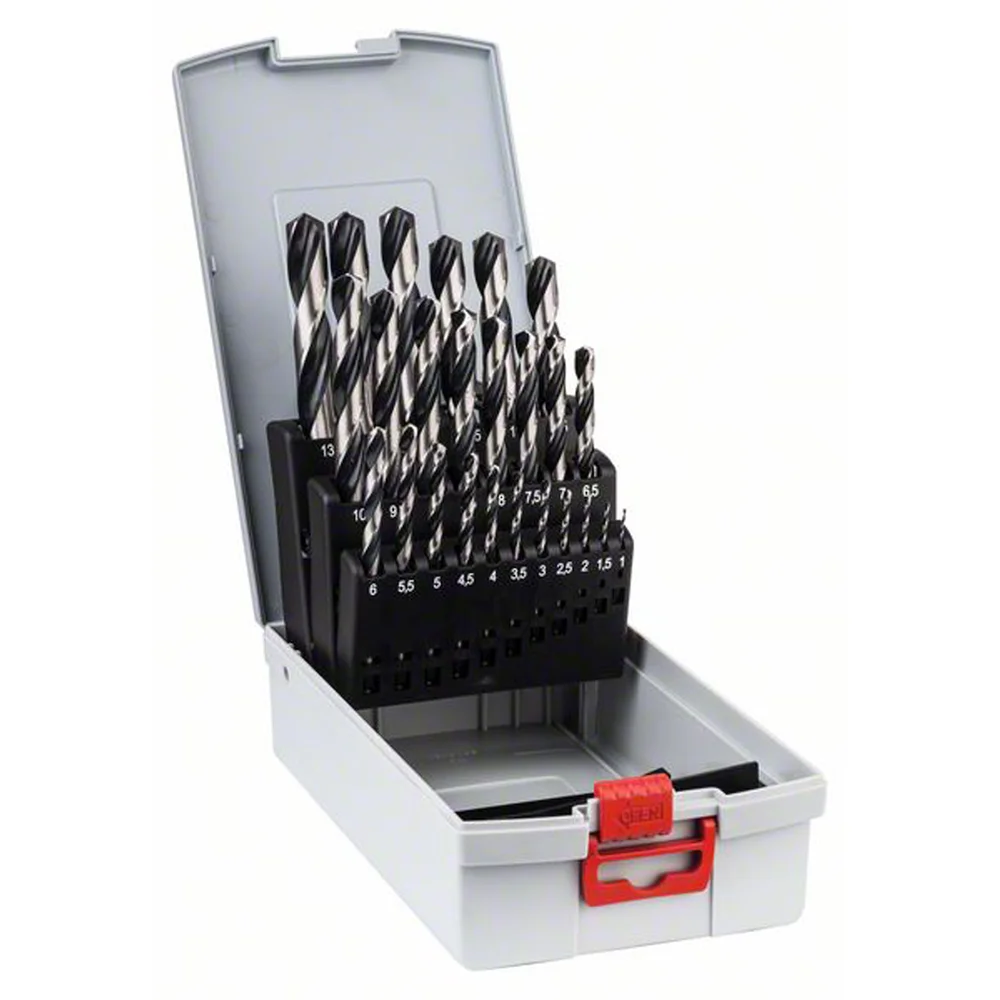 BOSCH METALLBORSETT POINTTEC HSS-R 1-13MM – 25 DELER v:7789547 BOSCH METALLBORSETT POINTTEC HSS-R 1-13MM – 25 DELER v:7789547