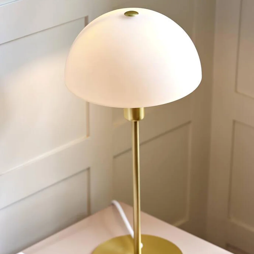 NORDLUX ELLEN BORDLAMPE E14 OPAL/MESSING v:2379893 NORDLUX ELLEN BORDLAMPE E14 OPAL/MESSING v:2379893