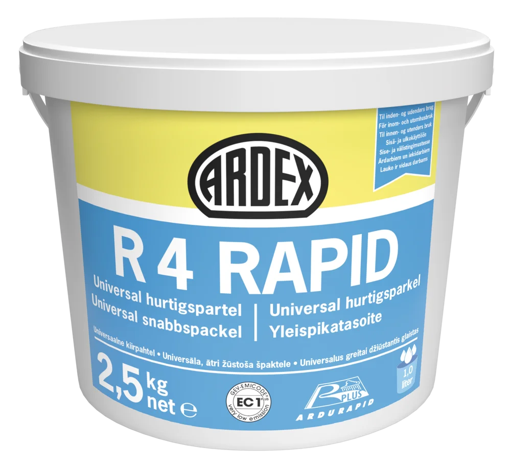 HURTIGSPARKEL ARDEX R4 RAPID 2,5 KG v:1417395