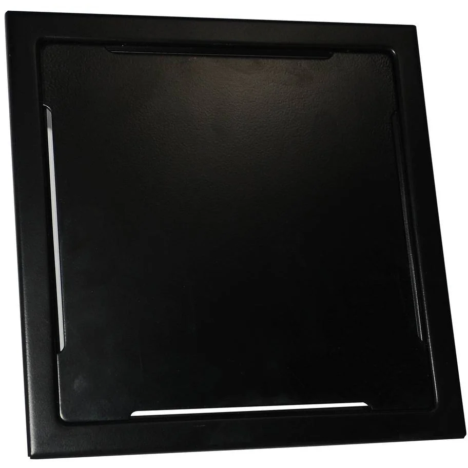 DESIGN SLUKRIST N°15 20X20 CM SORT MATT STÅL v:2846134