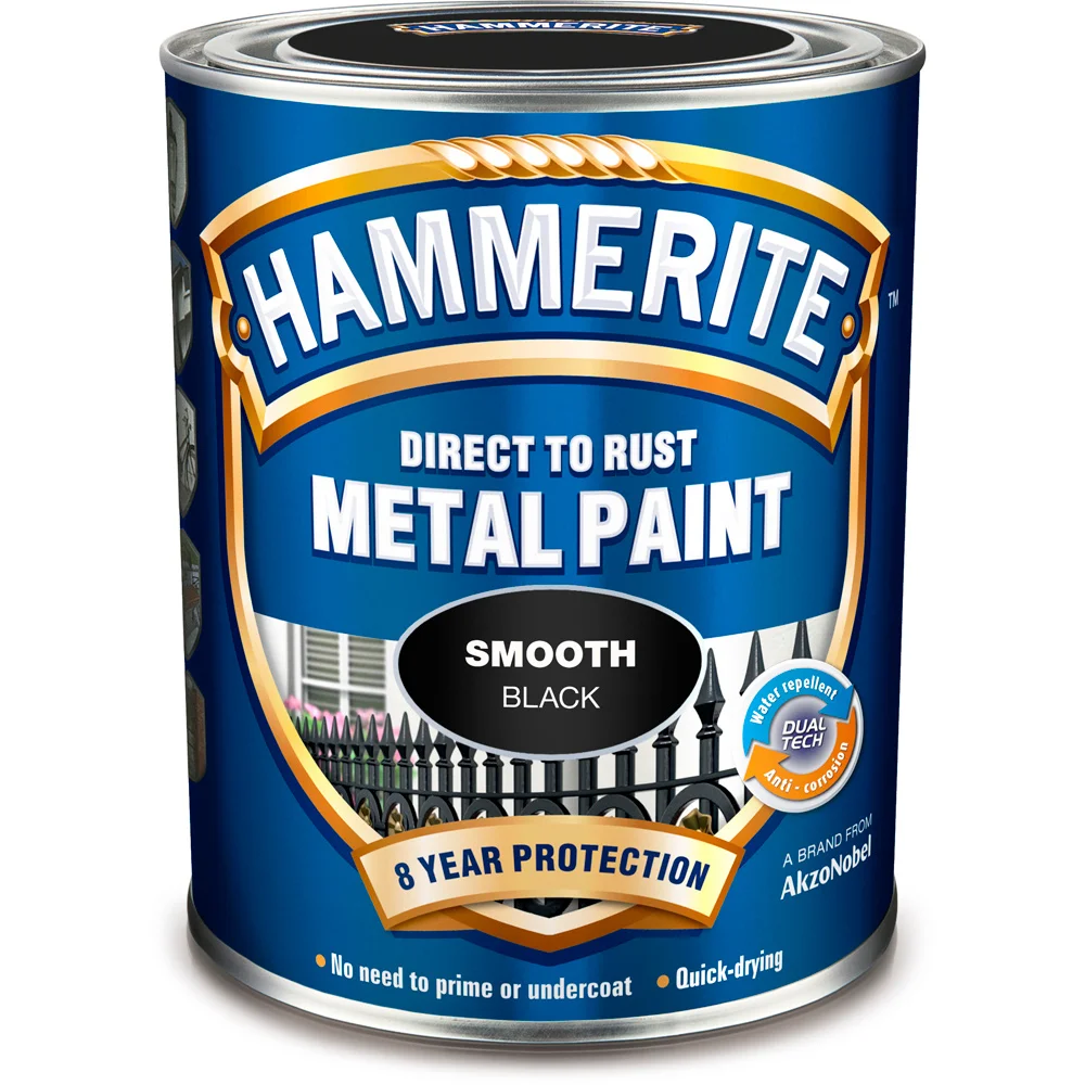 HAMMERITE SMOOTH FINISH SORT 0.75L v:2345012
