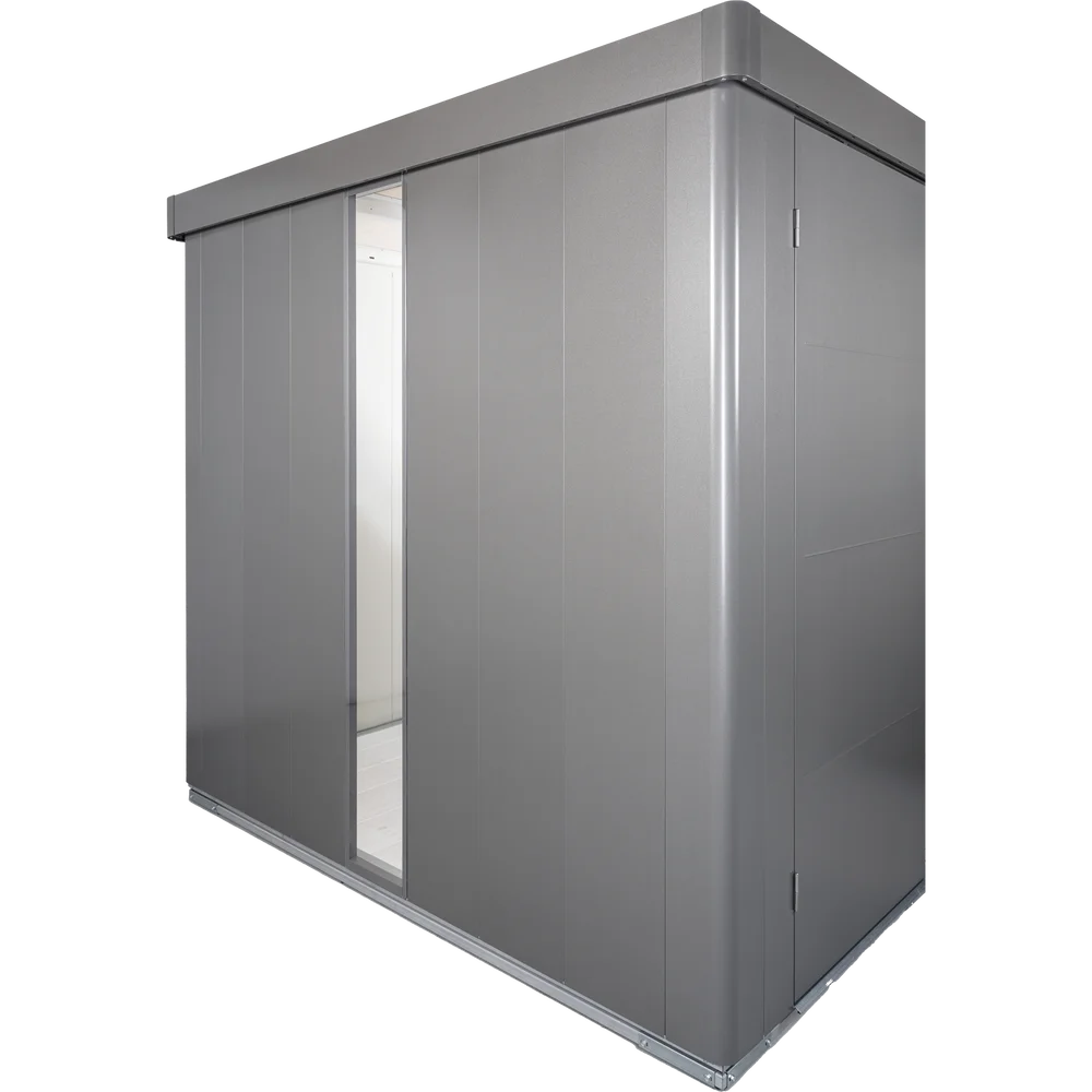 BIOHORT FARGET PANEL LAGET AV AKRYLGLASS REDSKAPSBOD NEO, MØRK GRÅ METALLIC v:1458186 BIOHORT FARGET PANEL LAGET AV AKRYLGLASS REDSKAPSBOD NEO, MØRK GRÅ METALLIC v:1458186
