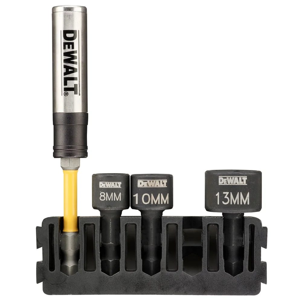 Bits og mutterholder 4stk dt70826 tough case+ v:1840632 Bits og mutterholder 4stk dt70826 tough case+ v:1840632