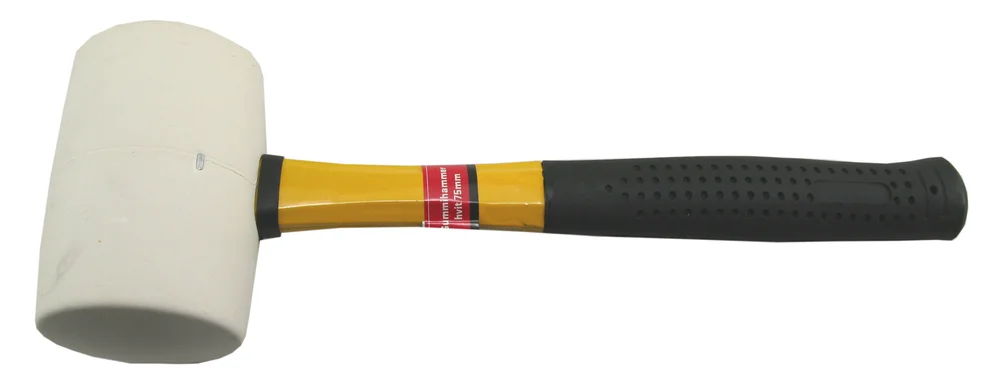 Gummihammer 75 mm hvit v:3053443 Gummihammer 75 mm hvit v:3053443