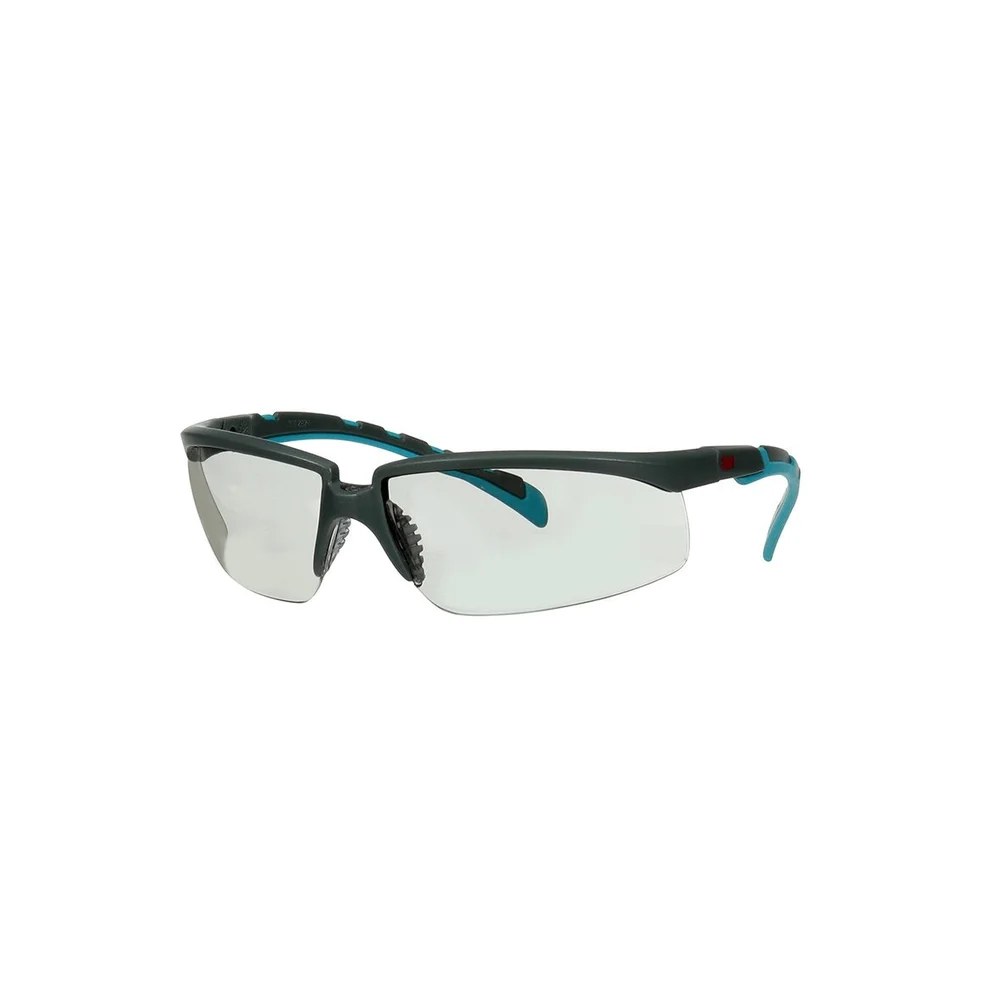 3M Skyddsglasögon Solus 2000, grå inom/utomhus-lins med anti-fog-beläggning, grå/blå, S2007SGAF-BGR v:8196392