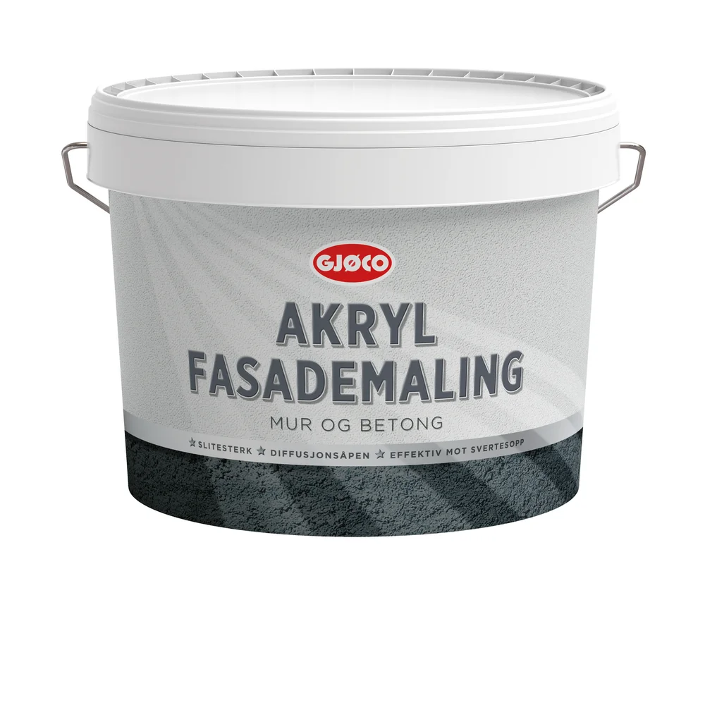 AKRYL FASADE BASE HVIT 9L v:8979573 AKRYL FASADE BASE HVIT 9L v:8979573
