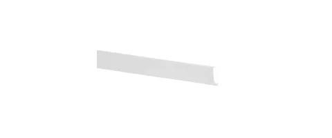 Dekklist til bærelist 60 cm hvit v:5949625 Dekklist til bærelist 60 cm hvit v:5949625