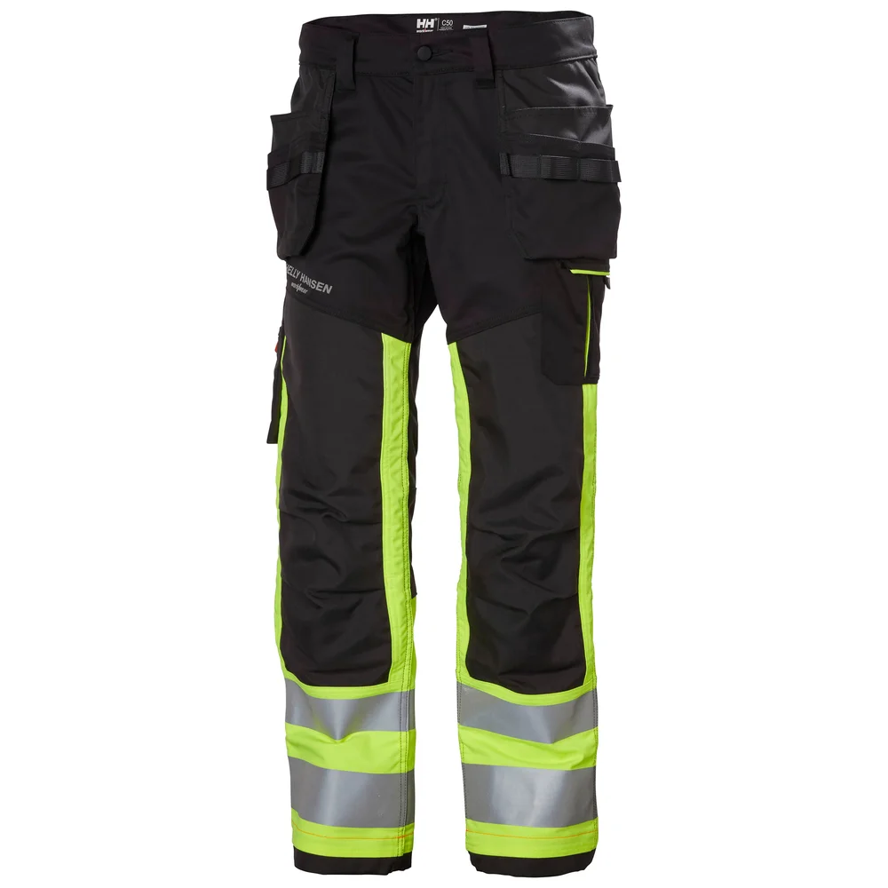 Helly Hansen Workwear Håndverksbukse Alna 2.0 varsel, klasse 1, gul v:1952578