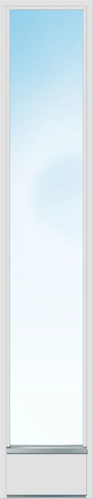 Sidefelt ytterdør Slp1 Frosta med frostet glass hvit 50×210 cm v:2119565 Sidefelt ytterdør Slp1 Frosta med frostet glass hvit 50×210 cm v:2119565