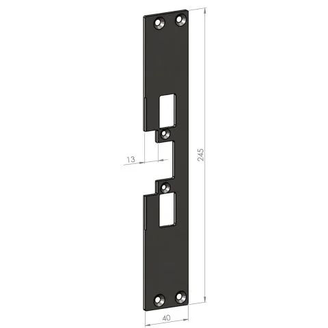 SA31-137 SAFETRON Monteringsstolpe 3037631