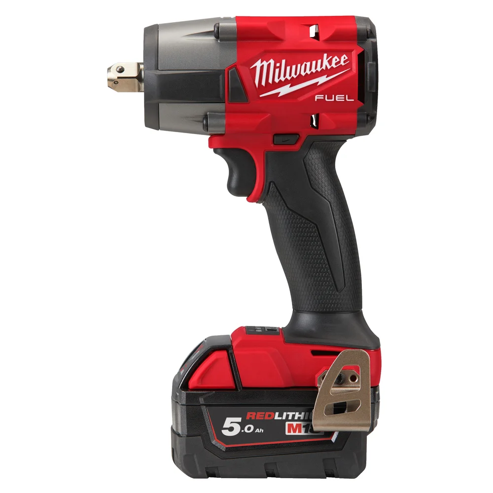 Milwaukee Muttertrekker 1/2", M18 FMTIW2P12-502X, inkl. 2×5 Ah batterier og lader v:9953217