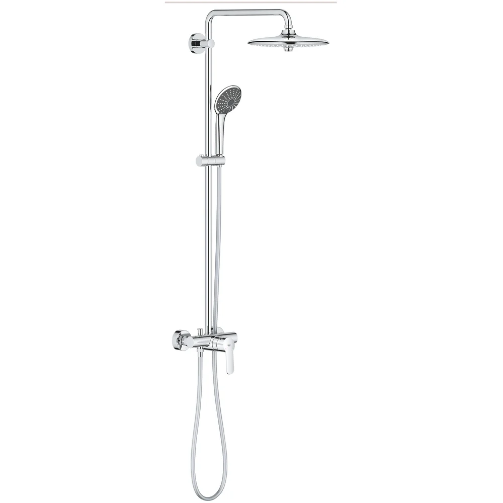 GROHE VITALIO JOY 260 DUSJSETT M/1-GREPS DUSJBATTERI, KROM v:2004268 GROHE VITALIO JOY 260 DUSJSETT M/1-GREPS DUSJBATTERI, KROM v:2004268