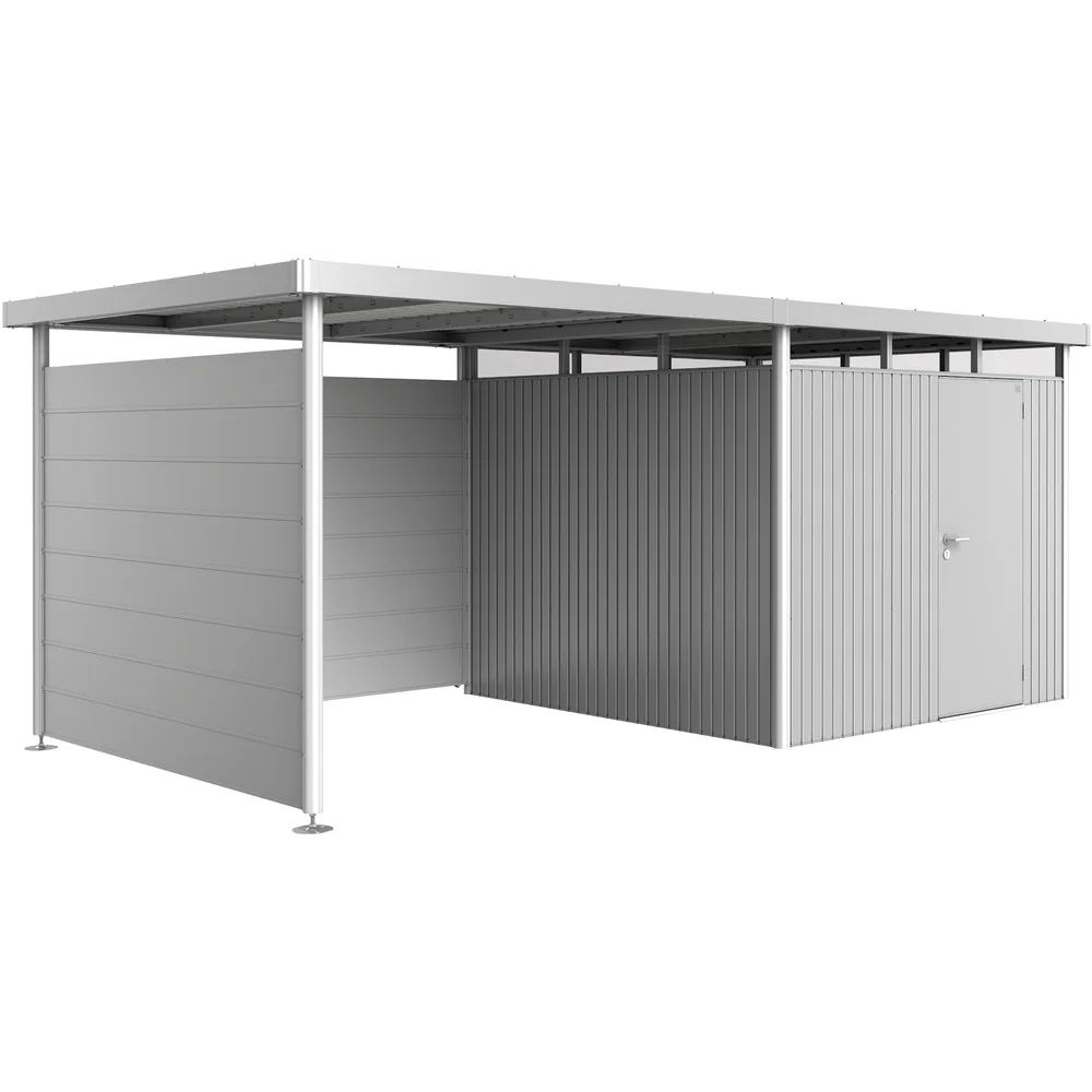 BIOHORT SIDEVEGG FOR HIGHLINE H4 SØLV v:6021307