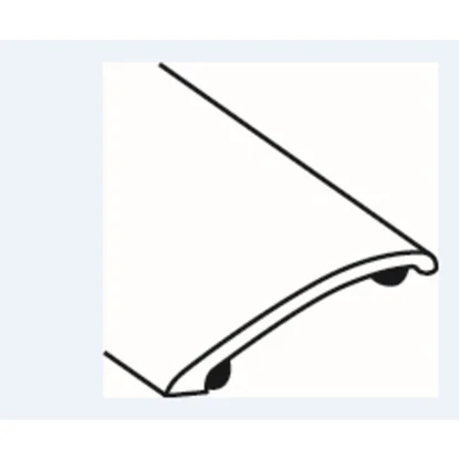 Nivålist nr. 6 rustfri selvklebende 2 m v:1853202
