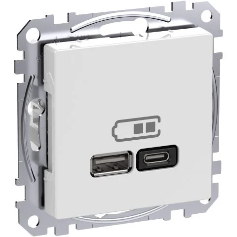 Exxact WDE002983 Schneider Electric USB-Ladeuttak 3099042 Exxact WDE002983 Schneider Electric USB-Ladeuttak 3099042