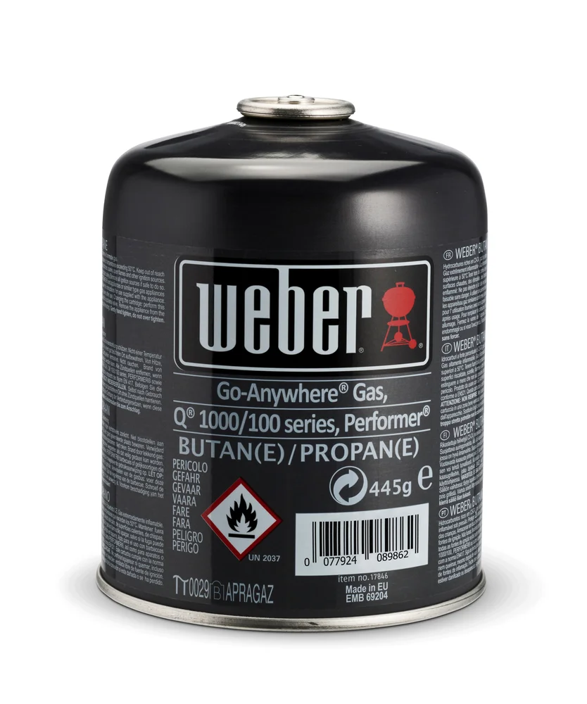 Weber engangsgassflaske butan-/propangass 445 g v:3367705