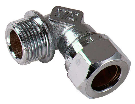 Gelia kobberrør vinkel utvendig R15/15 mm v:8325559
