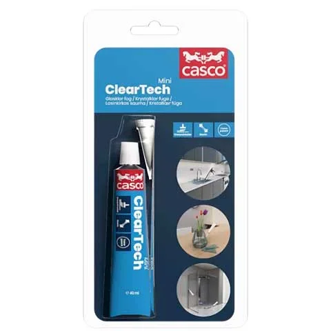 Casco Lim/Fogmassa Casco Cleartech mini transp 40 ml v:6857359