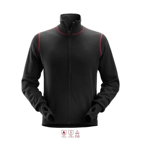 1563 ProtecWork Snickers Workwear Ullfrottéjakke 1283951