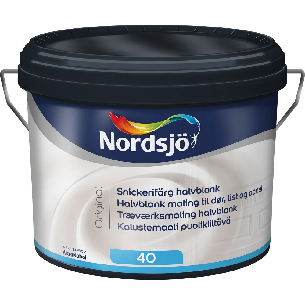 NORDSJØ ORIGINAL DØR/LIST HALVBLANK BC 0.94L v:6888149 NORDSJØ ORIGINAL DØR/LIST HALVBLANK BC 0.94L v:6888149