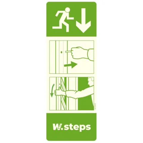 WURS IS-ST W.steps Instruksjonsskilt 3069578 WURS IS-ST W.steps Instruksjonsskilt 3069578