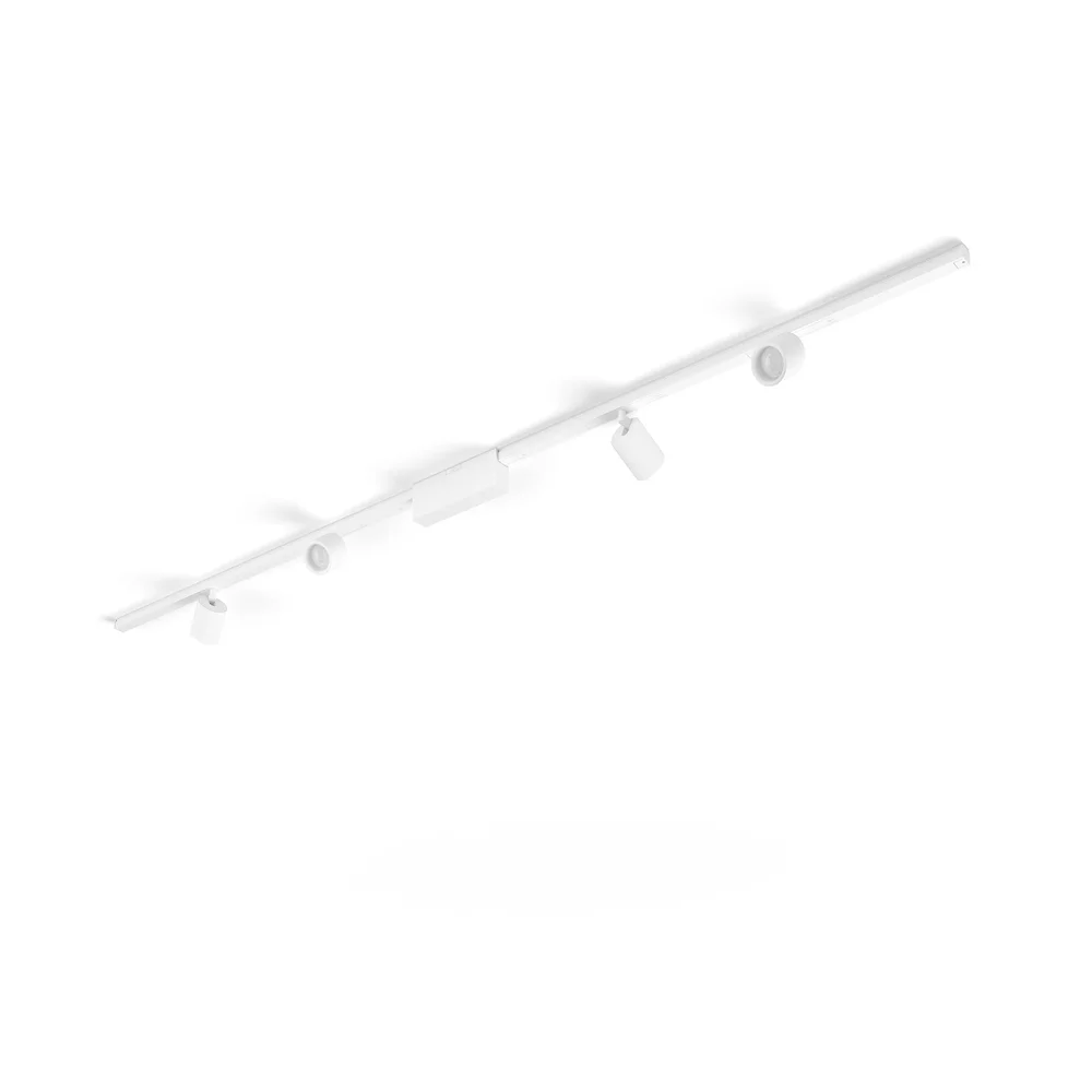 Philips Hue LED-spotlight Perifo HUE, 5W, startpakke med spotlight og skinne, hvit. v:8196062