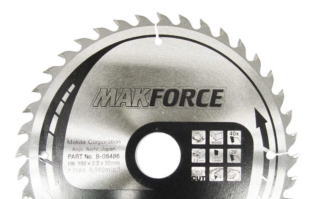Makita Sagblad HM 136x20MM Z-36 B-22006 v:8136530 Makita Sagblad HM 136x20MM Z-36 B-22006 v:8136530