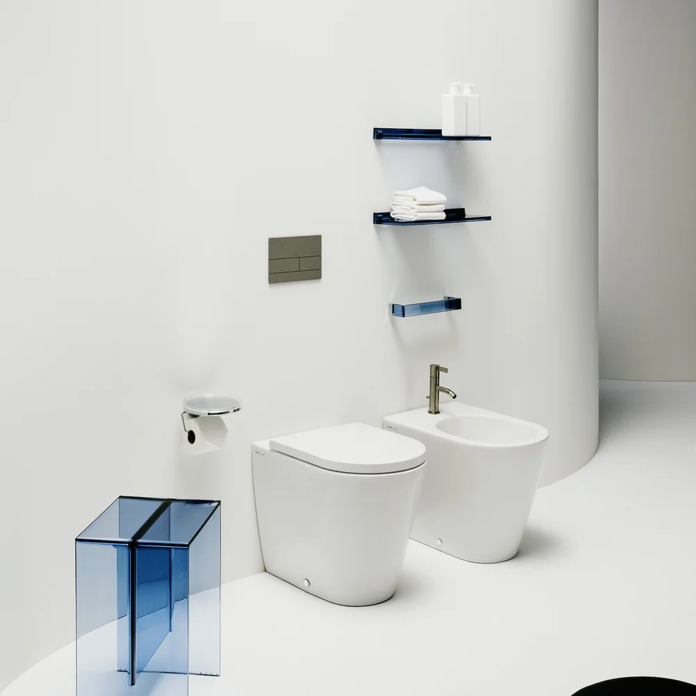 LAUFEN KARTELL HÅNDKLESTATIV 45 CM GJENNOMSIKTIG v:9111418
