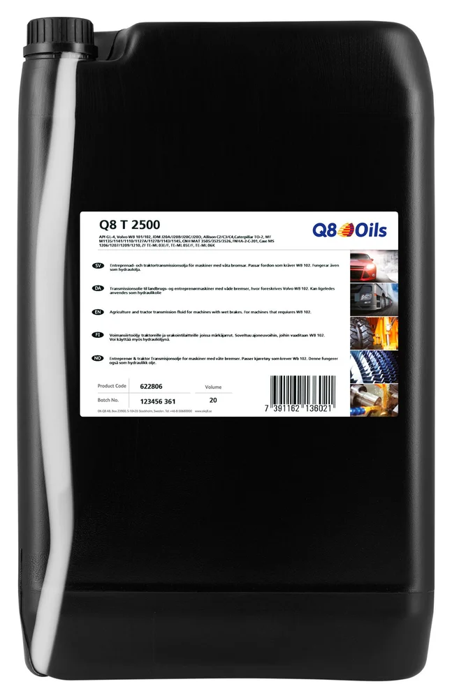 OKQ8 Q8 T 2500 20L v:2394518 OKQ8 Q8 T 2500 20L v:2394518