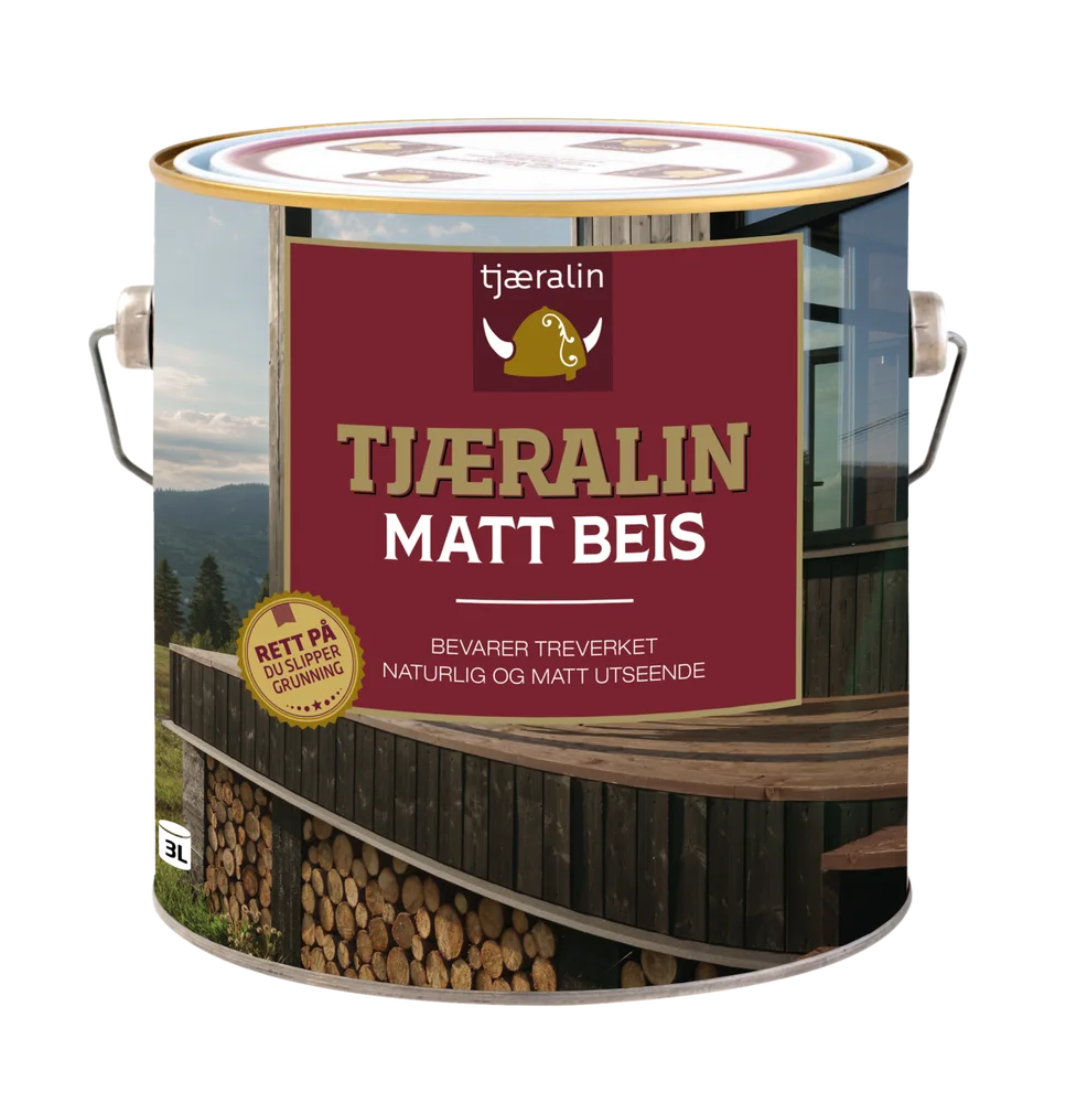 TJÆRALIN KLAR MATT BEIS 9 LTR v:7164402