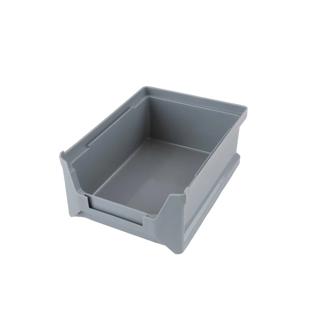 PELA Plastboks grå til sortimentsskap, 11x14x6 cm v:3415718