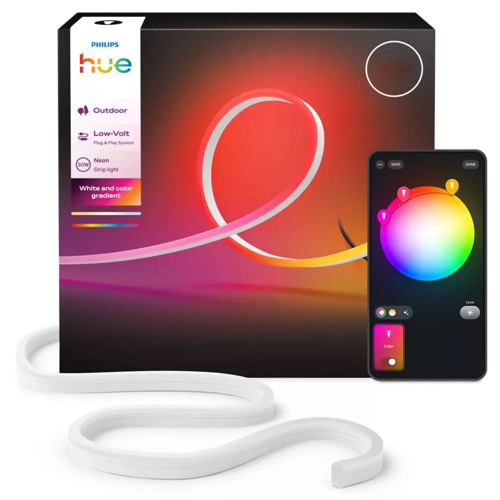 Philips Hue LED-lysslynge HUE, neon, utendørs, 30W, 5 m v:6903643