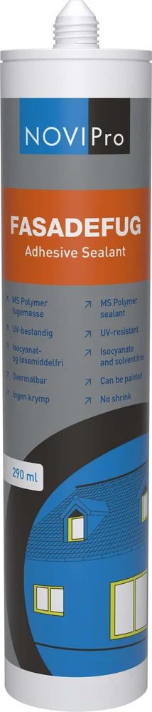 Fasadefug hvit 290 ml NY v:2348132