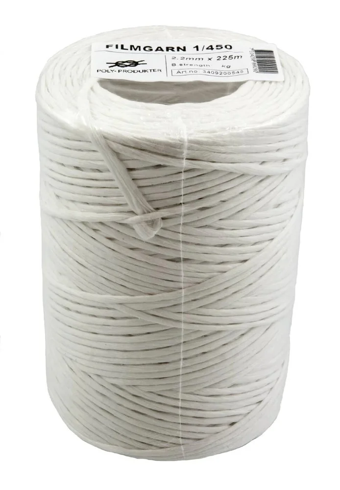 POLY PRODUKTER PAKKESNØRE PP 2,2MMX225M HVIT v:5818209 POLY PRODUKTER PAKKESNØRE PP 2,2MMX225M HVIT v:5818209